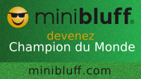 José joue au Minibluff